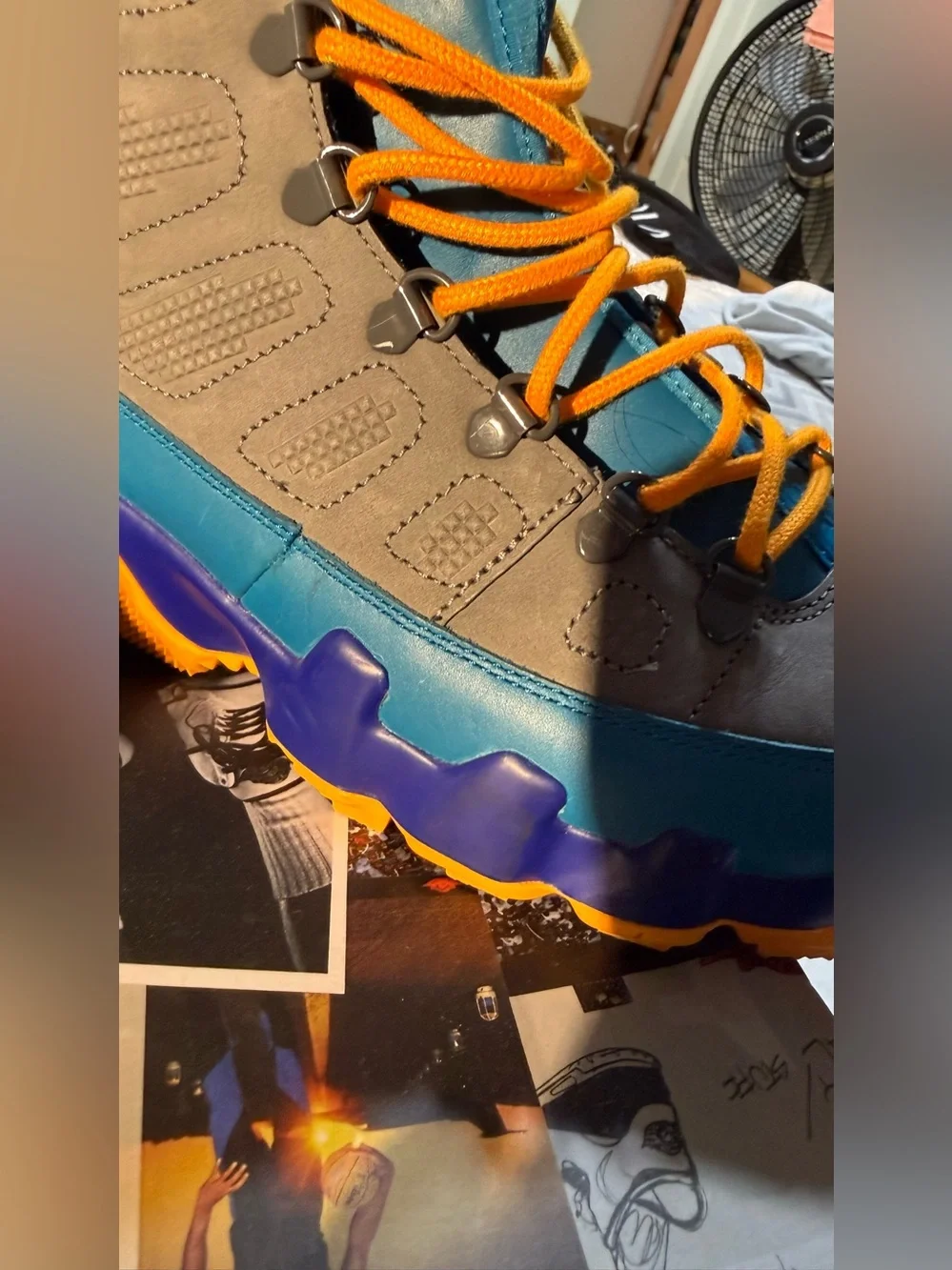 Retro 9 Jordan boots